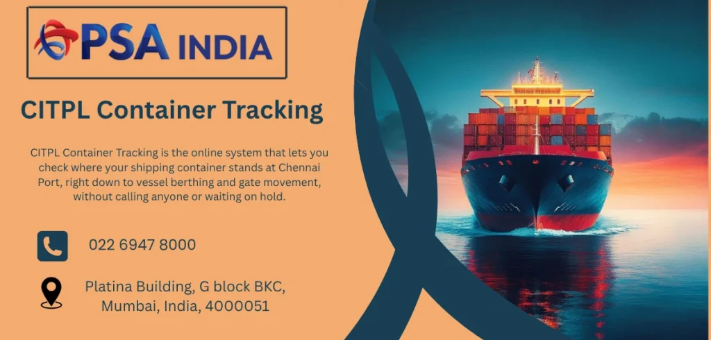 CITPL Container Tracking
