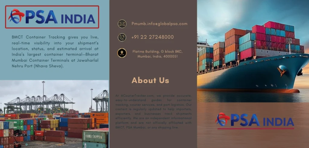 BMCT Container Tracking