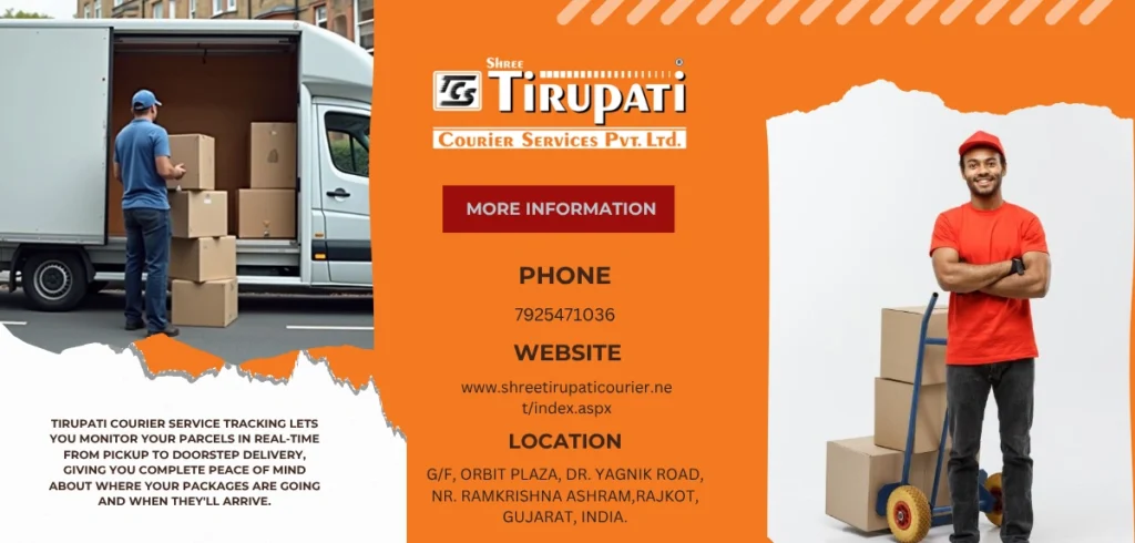 Tirupati Courier Service Tracking