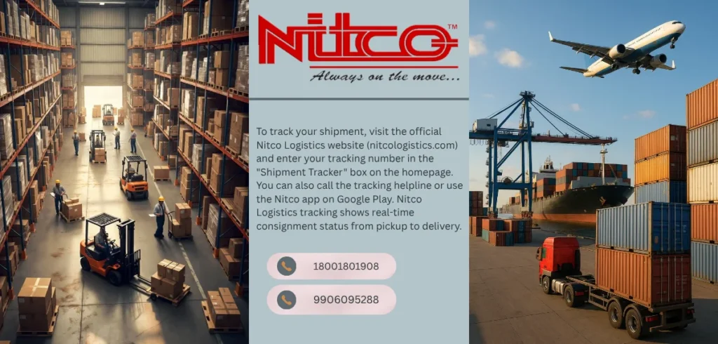 Nitco Logistics tracking