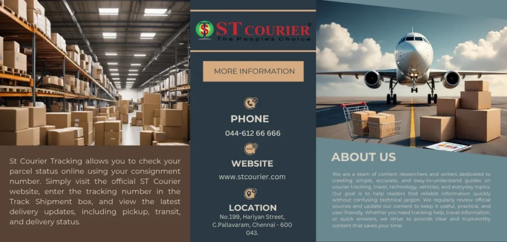 St Courier Tracking
