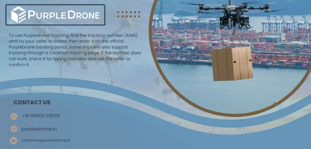 Purpledrone Tracking